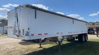 *2004 33' Timpte T/A Hopper Bottom Aluminum Grain Trailer, VIN#1TDH335294B103594, SAFETIED Owner: Melvin J Lee, Seller: Fraser Auction_________