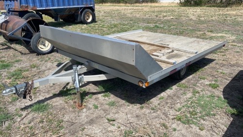 *1999 2-Place Triton Aluminum Sled Trailer, VIN#4TCSS1106XHX16228, Owner: Melvin J Lee, Seller: Fraser Auction_____________