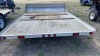 *1999 2-Place Triton Aluminum Sled Trailer, VIN#4TCSS1106XHX16228, Owner: Melvin J Lee, Seller: Fraser Auction_____________ - 4