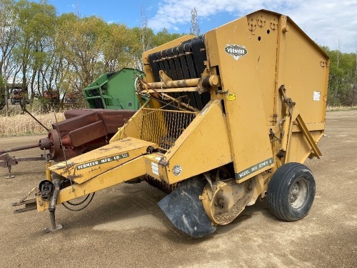 *Vermeer 605 Super G RND Baler, 540 PTO, s/n 2900 F86 ***monitor - office shed***