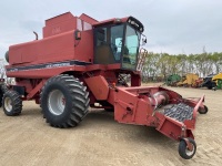 CaseIH 1680 SP combine w/1015 PU head, 4083 hrs showing, s/n JJC0115818 (F89) ***Keys***