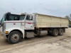 1989 Peterbilt 375 t/a grain truck 204,708kms showing, VIN# 1XPBDA9X3KN284277, SAFETIED, Owner: Estate of Dennis M Slobodzian, seller: Fraser Auction ______________, SAFETIED - 7