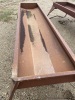 10' metal feed trough F33 - 2