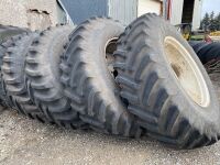 *(4) Titan 520/85R38 rubber on rims