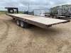 2013 26' Gooseneck Trailer, hyd tilt deck, tandem axle, VIN# FGMTN2013 (F101), Owner: David G Sawchuk, Seller: Fraser Auction___________ ***TOD*** - 5