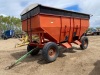 Killbros 500 bushel gravity box w/roll tarp w/JD Wagon (F102) - 9