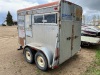 1999 10' Homemade t/a 2 Horse Trailer, bumper hitch VIN# 2AT810145XU105307 (F104), Owner: Katherine E Kowbel, Seller: Fraser Auction___________ ***TOD*** - 15