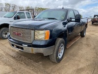 2011 GMC 3500 Crewcab HD 4X4 Truck, 303,895 kms showing, VIN# 1GT423CG5VF246015 F99, Owner: Cando Rail Services Ltd, Seller: Fraser Auction____________ ***TOD & KEYS***
