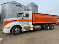 *2008 Peterbilt T/A grain truck, 1,135,115kms showing, VIN#1XPHDU9X98N766742, Owner: Donald A Caldwell, Seller: Fraser Auction______________, ***TOD & SAFETIED & KEYS***
