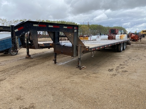 *2009 30' Tarnel Gooseneck Trailer, 10,000lb tandem duelled axles, VIN#5PYAT172891009046, F107, Owner: Jason G Bridge, Seller: Fraser Auction_______ ****TOD***