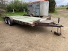 2010 18' Aztex Utility Trailer, Black, 4ZBCH2189AF000608, Owner: Nutrien Ag Solutions (Canada) Inc, Seller: Fraser Auction______ *** TOD, SAFETIED*** F103 - 2