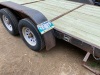 2010 18' Aztex Utility Trailer, Black, 4ZBCH2189AF000608, Owner: Nutrien Ag Solutions (Canada) Inc, Seller: Fraser Auction______ *** TOD, SAFETIED*** F103 - 8