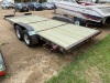 2010 18' Aztex Utility Trailer, Black, 4ZBCH2189AF000608, Owner: Nutrien Ag Solutions (Canada) Inc, Seller: Fraser Auction______ *** TOD, SAFETIED*** F103 - 9