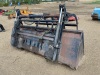 NH 7514 Front End Loader w/9' bucket grapple (Off NH 8670 Tractor - NOT off Super Steer tracotr, brackets, bolts) F105 - 4