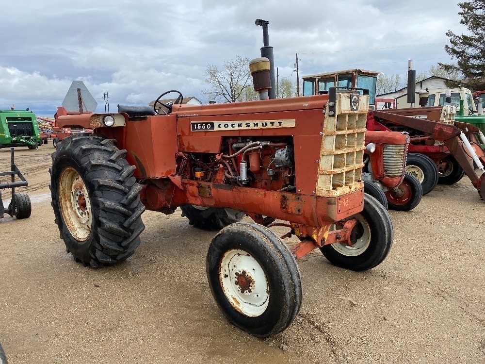 Cockshutt 1550 Tractor, s/n180897, hour meter was changed, newer ...