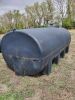 approx 1600-gal poly black out water tank - 2