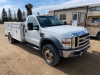 2009 Ford F450 Service Truck, 2WD service body, 6.4L Powerstroke engine, 170,750 kms showing, VIN#1FDAF46R59EA20238 F57, Owner: Lonnie D Studer, Seller: Fraser Auction___________ ***TOD, KEYS*** - 4