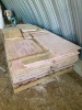 Pallet of Pink Styrofoam insulation
