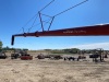 13"x95' Farm King Swing Auger, dbl augers in hopper, hyd hopper movern wheels, 540 PTO, s/n 21910399 F125 - 13