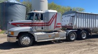 1994 Mack CH613 T/A highway tractor, 1,200,000km showing, Safetied, VIN# 1M1AA14Y9RW037744, Owner: J & M Farms Ltd, Seller: Fraser Auction___________________________