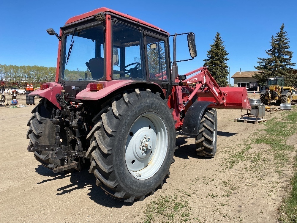 Mtz 1220 Fwa Tractor W7 Bucket 120hp 000174 Hrs Showing Sn