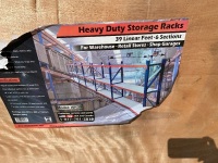 39' Storage Shelvings - New F114