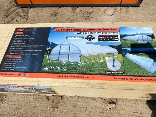 12'x60' Clear Greenhouse - New F114