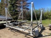 2009 Shoremaster Pontoon Lift, 3000lb cap, 1426 Whisper winch, s/n F57 - 2