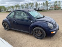 1999 Volkswagen New Beetle GLS, 206,078 kms showing, VIN# 3VWCA21C6XM425824, SAFETIED (REBUILT) Owner: Robert J Prettie, Seller: Fraser Auction________ ***TOD, SAFETY & KEYS***F139