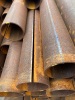 3" pipe. Assorted Lengths up to 20' (new factory rejected with partial or non welded seams) approx +/-48 sticks - 3