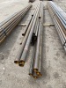 3" pipe. Assorted Lengths up to 22.5' (new factory rejected with partial or non welded seams) approx +/-33 sticks - 3