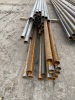 2.5" pipe. Assorted Lengths up to 24'' (new factory rejected with partial or non welded seams) approx +/-55 sticks - 3