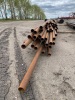 2" pipe.Assorted Lengths up to 25' (new factory rejected with partial or non welded seams) approx +/-70 sticks - 4