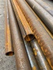 1.75" pipe. Assorted Lengths up to 25'' (new factory rejected with partial or non welded seams) approx +/-35 sticks - 7