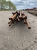 1.75" pipe. Assorted Lengths up to 25'' (new factory rejected with partial or non welded seams) approx +/-65 sticks - 2