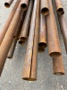 1.75" pipe. Assorted Lengths up to 25'' (new factory rejected with partial or non welded seams) approx +/-65 sticks - 3