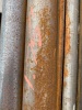 1.75" pipe. Assorted Lengths up to 25'' (new factory rejected with partial or non welded seams) approx +/-65 sticks - 6