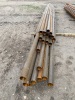 3" pipe. Assorted Lengths up to 24' (new factory rejected with partial or non welded seams) approx +/-30 sticks