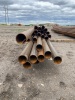 3" pipe. Assorted Lengths up to 24' (new factory rejected with partial or non welded seams) approx +/-30 sticks - 2