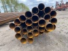 3" pipe. Assorted Lengths up to 24' (new factory rejected with partial or non welded seams) approx +/-30 sticks - 4