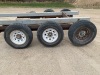 25'  Gooseneck Trailer w/ triple axles, 7000lb axles, Not complete, NO TOD - FARM USE ONLY F118 - 7