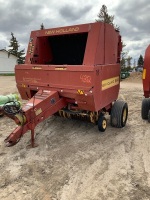 NH 660 RND Baler, 540 PTO, gathering wheels, s/n 879424 F146 ****manual & monitor ***