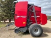 MF 2956A RND Baler w/7105 bales, s/n AGCM2956AEHR13283 (bought new 2015) F143 ***monitor - office shed*** - 9