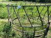 Standard round bale feed ring