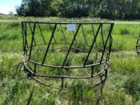 Standard round bale feed ring