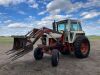 Case 970 tractor w/Leon loader & 8ft front mount blade