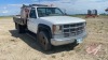 1996 Chev 3500 truck w/10' flat deck, 238,740 showing, VIN# 1GBKC34F8TJ113102 Owner: DEREK M JENKINS, Seller: Fraser Auction______________________ - 3