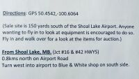 Directions to sale site