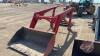 Dual Model 300 Loader with 5 ft bucket, universal brackets, came off 65 Massey H45 - 3