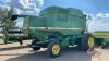 1990 JD 9400 Combine w/914 pick-up header, 2895 Sep hrs showing, 3909 Eng hrs showing, s/nH09400X635456 H32 ***KEYS - office trailer*** - 15